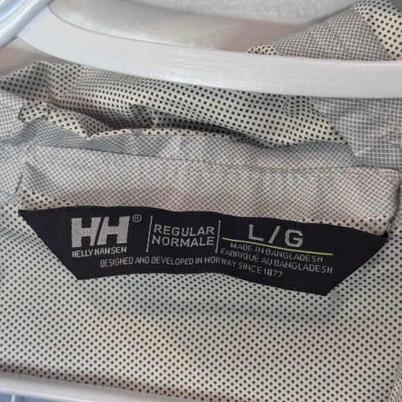 Helly Hansen grey/blue loke shell jacket size L - Picture 14 of 14